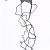 Automatická kresby č. 10, kresba tuší,  r. 2012